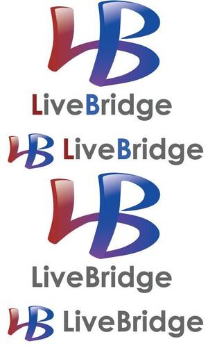 さんの「LiveBridge もしくは LIVEBRIDGE」のロゴ作成への提案