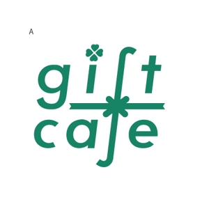 design_indexさんの「gift cafe」のロゴ作成への提案
