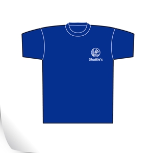 toriyuki14 (toriyuki14)さんの大学のバドミントンサークル「Shuttle's」のTシャツデザインへの提案