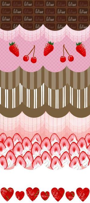 ものやま　あおい (krkubota)さんの【複数採用あり】ゴシック＆ロリータ洋服のテキスタイルデザイン募集への提案