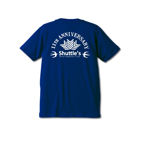 SEAGULL ()さんの大学のバドミントンサークル「Shuttle's」のTシャツデザインへの提案