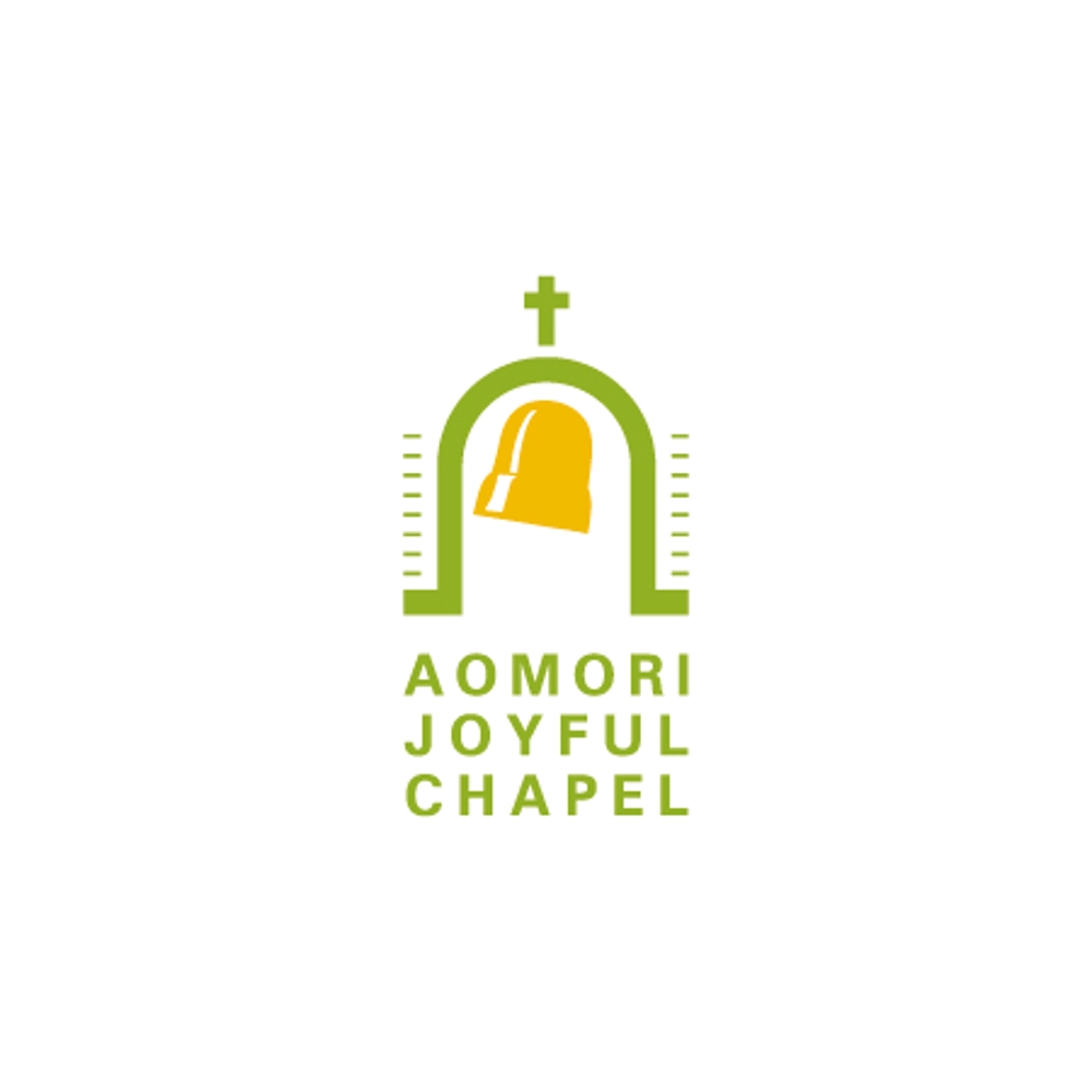 「AOMORI　JOYFUL　CHAPEL」のロゴ作成