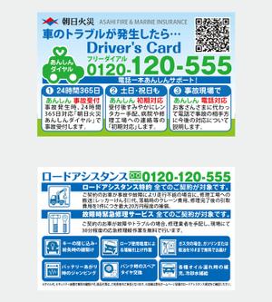 design_studio_be (design_studio_be)さんのカードサイズの自動車保険チラシへの提案