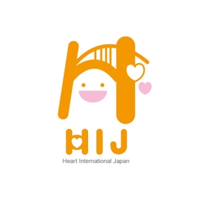 designerA (ykw_info)さんのNPOグループ「Heart International Japan」のロゴへの提案