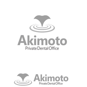 あどばたいじんぐ・とむ (adtom)さんの完全自由診療の歯科医院『Akimoto Privete Dental Office』のロゴ作製をお願い致しますへの提案