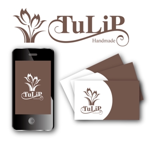 King_J (king_j)さんのハンドメイド作品「TuLiP」（チューリップ）のロゴへの提案