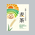 KANESHIRO (kenken2)さんの麦茶のラベルデザインへの提案