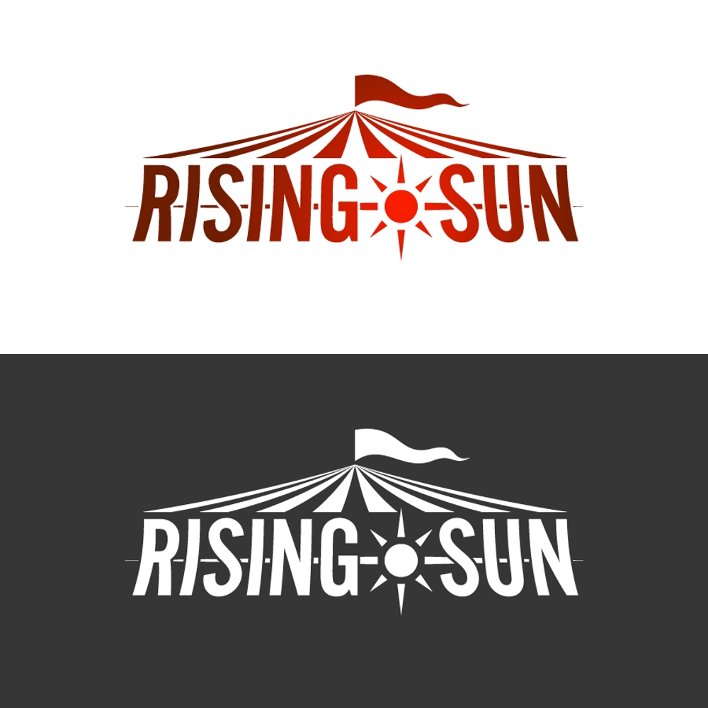 イベント企画運営プロダクション「RISING SUN」のロゴ