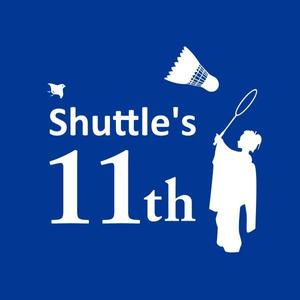 YOO GRAPH (fujiseyoo)さんの大学のバドミントンサークル「Shuttle's」のTシャツデザインへの提案