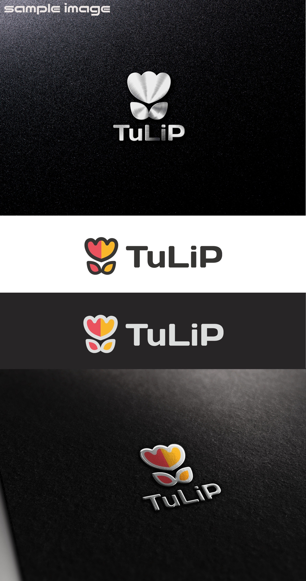 ハンドメイド作品「TuLiP」（チューリップ）のロゴ
