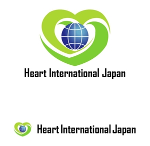 MacMagicianさんのNPOグループ「Heart International Japan」のロゴへの提案