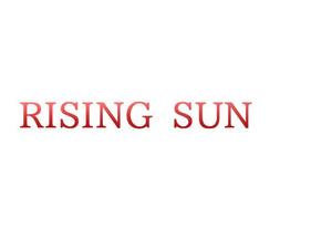 nyapifelさんのイベント企画運営プロダクション「RISING SUN」のロゴへの提案