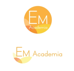 ycpfa11さんのネイルスクール「EMアカデミア」のロゴへの提案