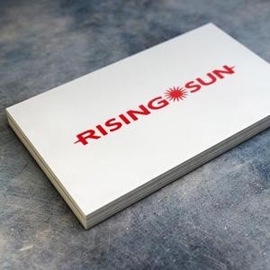 shirokuma_design (itohsyoukai)さんのイベント企画運営プロダクション「RISING SUN」のロゴへの提案