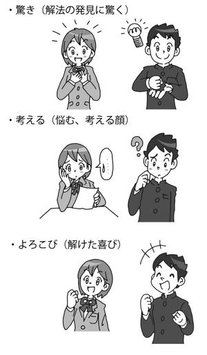 前野コトブキ (m-kotobuki)さんの学習塾で使用するテキストに挿入するイラスト【追加依頼あり】への提案