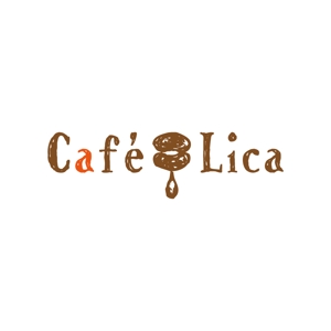 恵りこ (tampopohouse1128)さんのコーヒーリキュール「Café Lica」「カフェリカ」のロゴへの提案