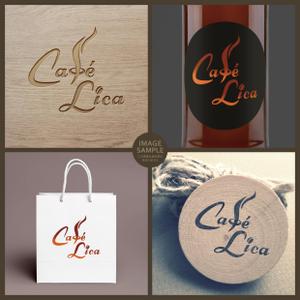 tara_b (tara_b)さんのコーヒーリキュール「Café Lica」「カフェリカ」のロゴへの提案