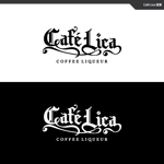 take5-design (take5-design)さんのコーヒーリキュール「Café Lica」「カフェリカ」のロゴへの提案