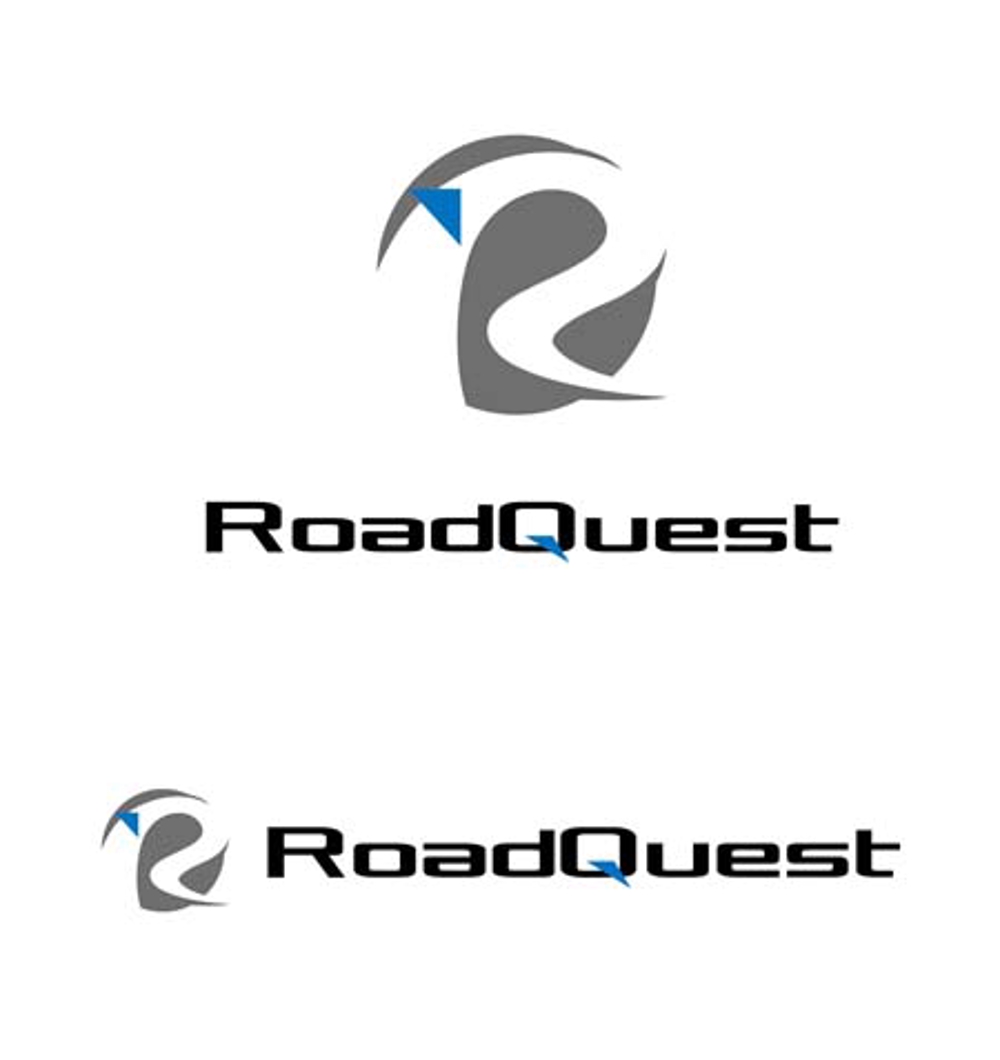 ポータブルナビ「RoadQuest」のロゴ作成