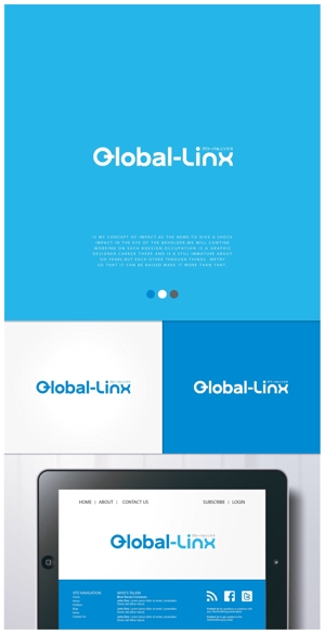 Impactさんのインターネット 店舗販売 インテリア アクセサリー 「Global-Linx」のロゴへの提案