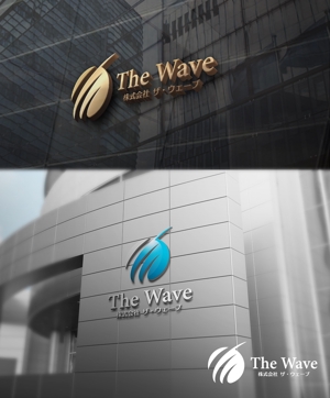 NJONESKYDWS (NJONES)さんの事業会社「THE WAVE」のロゴへの提案