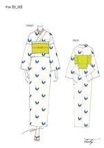 tsuby (tsuby)さんのおしゃれな 着物のデザインへの提案