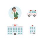 ルビーデザイン (ruby_m)さんの本日中に４つの医療関係イラストへの提案