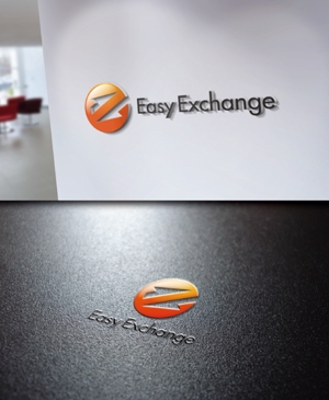 late_design ()さんの外貨自動両替機システム「easy exchange」のサービスのロゴへの提案