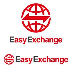 j-design (j-design)さんの外貨自動両替機システム「easy exchange」のサービスのロゴへの提案