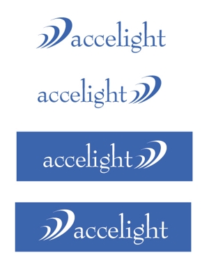 Digital EGG (Digital_eGG)さんの「accelight」のロゴ作成への提案