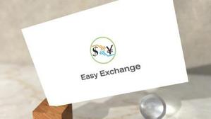 Zeross Design (zeross_design)さんの外貨自動両替機システム「easy exchange」のサービスのロゴへの提案