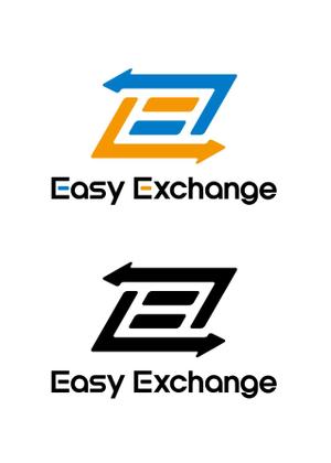 上田裕介 (jake_design)さんの外貨自動両替機システム「easy exchange」のサービスのロゴへの提案