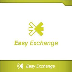 カタチデザイン (katachidesign)さんの外貨自動両替機システム「easy exchange」のサービスのロゴへの提案