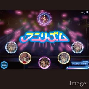 ＊ sa_akutsu ＊ (sa_akutsu)さんのアニメ楽曲でプレイする音ゲー（スマホアプリ）のロゴ制作への提案