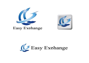 all-e (all-e)さんの外貨自動両替機システム「easy exchange」のサービスのロゴへの提案