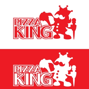 きいろしん (kiirosin)さんのピザ専門店「PIZZA KING」のロゴ作成依頼への提案