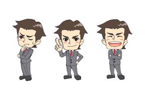 あおの木蓮 (loze)さんの債務整理サイトのキャラクターデザイン募集への提案