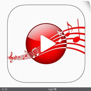 SS_Design (SS_D)さんの音楽アプリのアイコンの制作依頼への提案