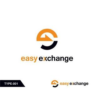 Not Found (m-space)さんの外貨自動両替機システム「easy exchange」のサービスのロゴへの提案