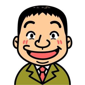 ヤンロン (yanron)さんの名刺や自己紹介に使えるちょいボケな似顔絵風の男性顔イラスト(上半身)募集中！への提案