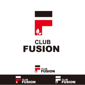 kora３ (kora3)さんの飲食店「CLUB FUSION」のロゴへの提案