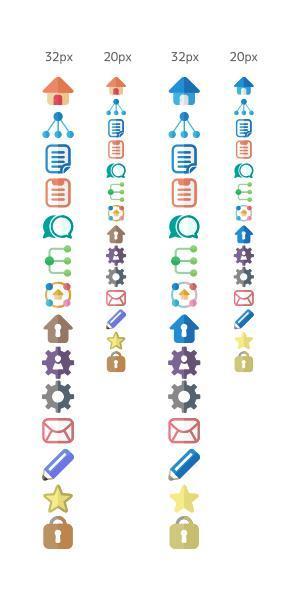 aine (aine)さんの企業向けクラウドサービスのアイコン作成への提案