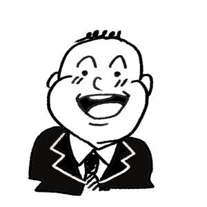 さんの名刺や自己紹介に使えるちょいボケな似顔絵風の男性顔イラスト(上半身)募集中！への提案