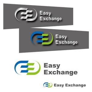 小島デザイン事務所 (kojideins2)さんの外貨自動両替機システム「easy exchange」のサービスのロゴへの提案