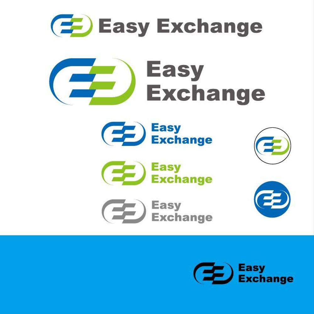 外貨自動両替機システム「easy exchange」のサービスのロゴ