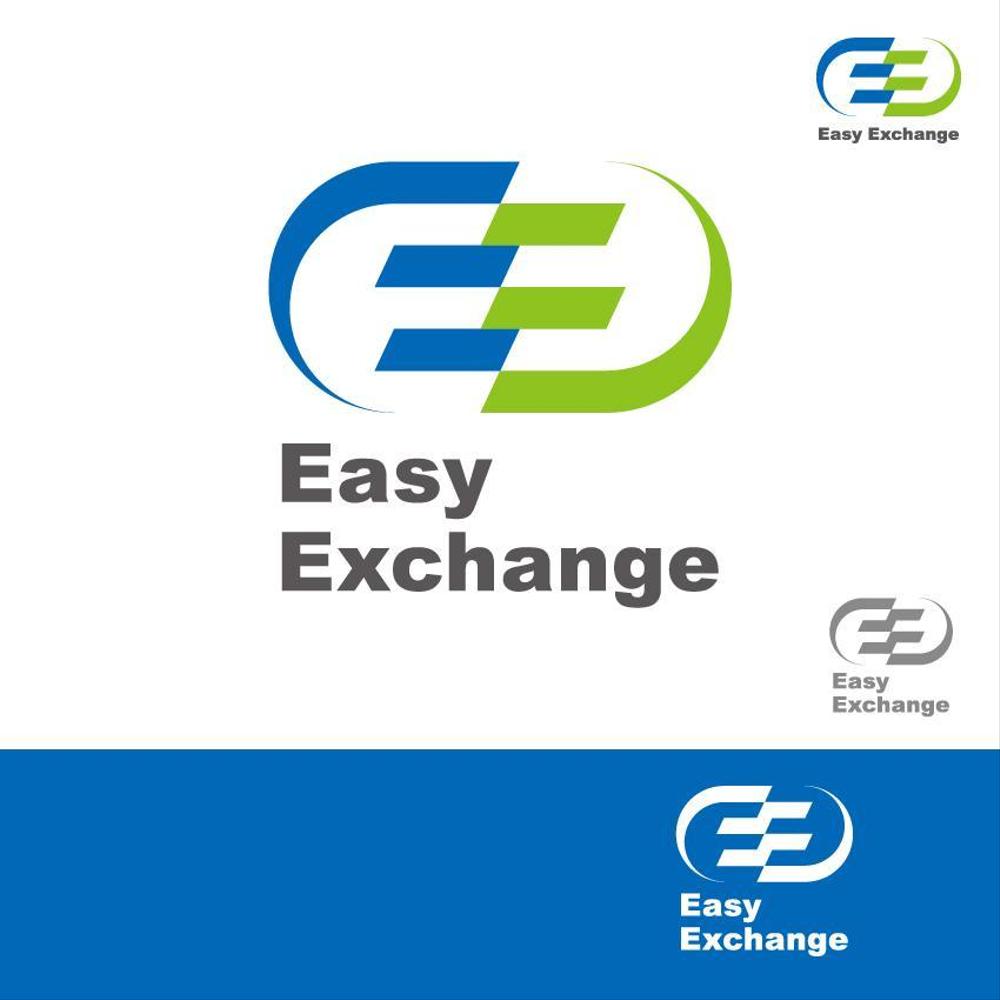 外貨自動両替機システム「easy exchange」のサービスのロゴ