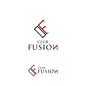 NAKAGUMA ()さんの飲食店「CLUB FUSION」のロゴへの提案