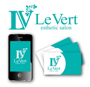 King_J (king_j)さんのエステティックサロンの店名｢Le Vert｣が含まれたロゴの作成をお願いします。（商標登録なし）への提案