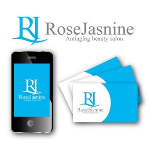 King_J (king_j)さんの天然素材にこだわったアンチエイジングエステサロン　RoseJasmine のロゴへの提案