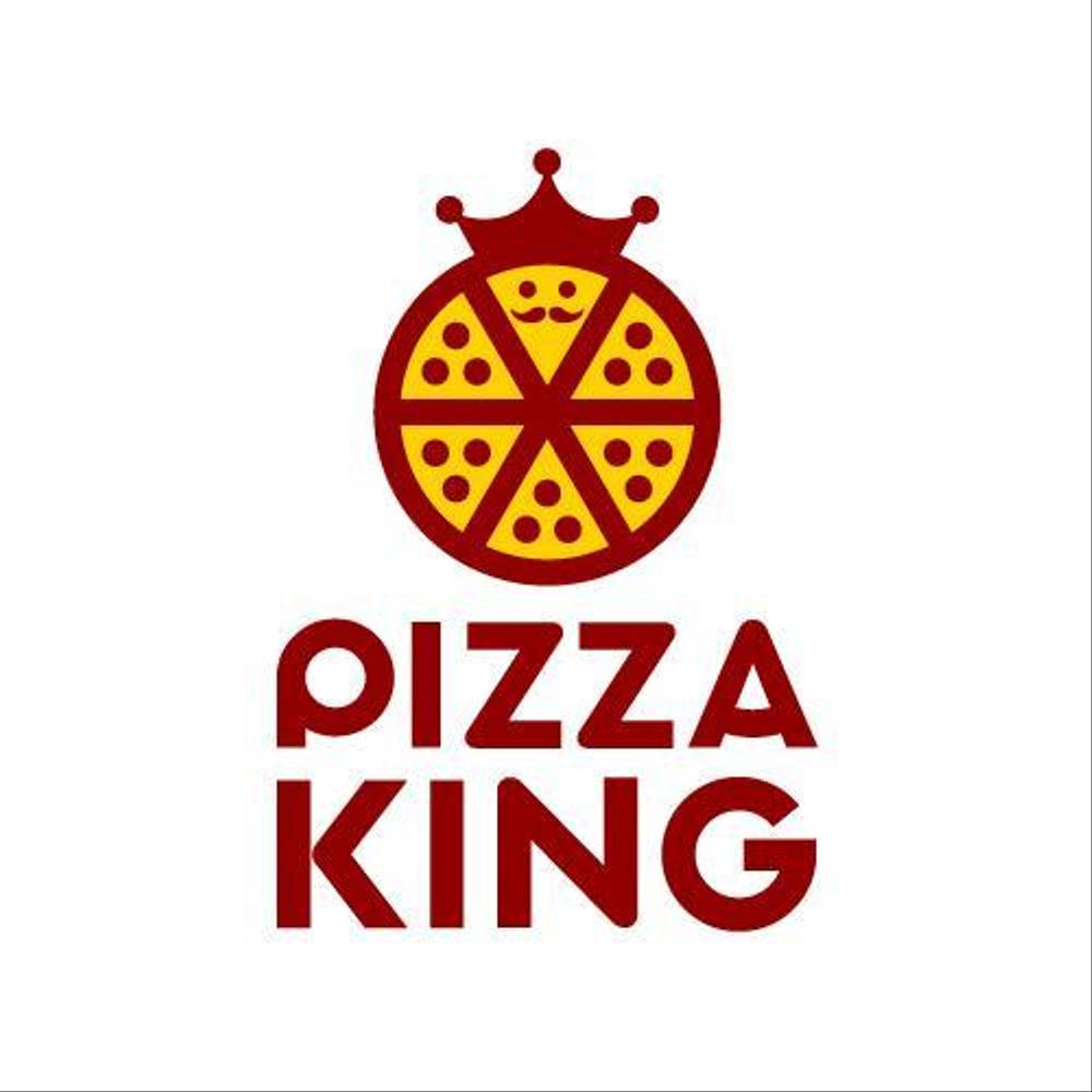 ピザ専門店「PIZZA KING」のロゴ作成依頼